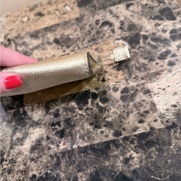 Henri Bendel Gold Metallic Crossbody - Picture 5 of 14